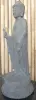 Product image 3 of the product “Standing Buddha, India, form stone / carved, handmade & colored. The height is 60 cm. Dyed in the color antique finish ”